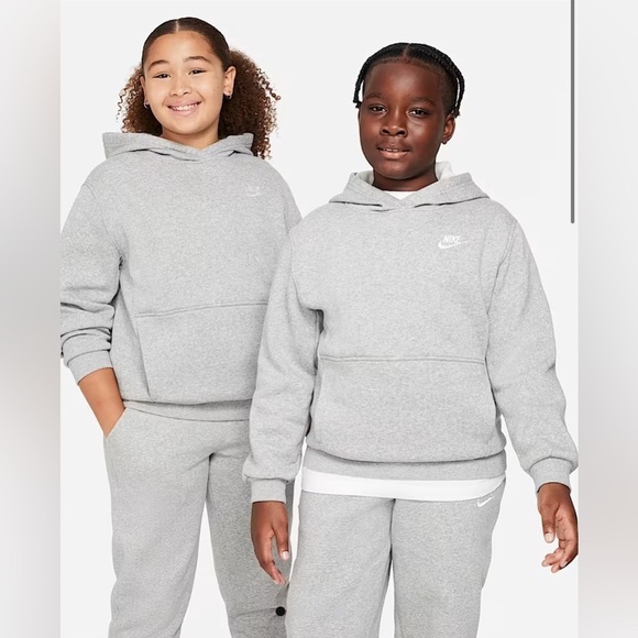 Nike Other - Kids’ Nike Grey Hoodie L